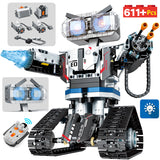 High-Tech Rc Robot Bouwstenen Afstandsbediening Intelligente Robot Auto Wapen Bricks Speelgoed Voor Kinderen Xmas geschenken
