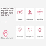 Vibration Face Lift Devices Skin Rejuvenation Mouisture Facial Massager Red Blue Light Therapy Anti Aging Wrinkle Eye Care Tools