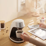 Portable Coffee Machine Artist Dripping Semi-Automatic Coffee MachineBrew Tea Powder 300ml Water Tank American coffee maker