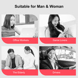 Electric Neck Massager Heating 6 Modes 15 Levels Cordless &amp; Portable Deep Tissue Trigger Point Pulse Neck Massage Device