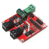 1 Pc Red 7A 160W High Quality Motor Drive Module H Bridge L298 Logic PWM Drive Control Optocoupler