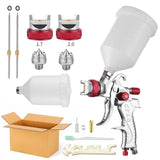 Professional HVLP Spay Gun 1.4/1.7/2.0mm Nozzle Gravity Airbrush for Car Painting Water Based Air Spray Gun Furniture Wall
