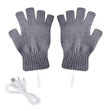 Washable 1 Pair Durable Winter Electric USB Hand Warmers Breathable Thermal Gloves Lightweight   for Home