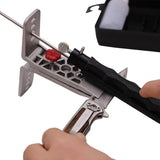 2022 Knife Sharpener Deluxe 5 Whetstones Set Sharpening System Lansky Deluxe Tool Abrasive Block Tools For Woodworking 5pcs/set