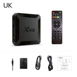 X96Q H313 4K 60 Fps TV BOX 2.4G WIFI HDMI-compatible Smart TV BOX Network Set Top Box Player Support Security Digital Card