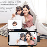 All-Round Automatic Tracking Smart Gimbal Face Tracking Selfie Stick Stabilizer for iPhone 13/12/12 Pro Max