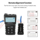 NF-488 PoE Checker Network Cable Breaker Finder RJ45 Network Cable Continuity Tester with Loop Test/Power Test/Lighting Function