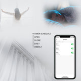Tuya Smart Life WiFi Curtain Switch Module for T-shaped/inner Groove Rail/Roman Smart Home Google Home Alexa Voice Control DIY