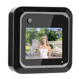 2.4 Inch Video Doorbell 95 Degree Peephole Viewer Video Eye Door Bell Smart Home Outdoor Camera Monitor Visual Doorbell