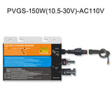 DC 10.5-30V To AC 110V 220V Solar Inverter  PV Grid Tie Micro Inverter Smart Micro Inverter 50/60HZ Auto PVGS 120W 150W 180W