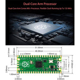 For Raspberry Pi Pico a Low-Cost, High-Performance Microcontroller Development Board with Flexible Digital Interfaces