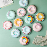 Rechargeable portable cute baby hand warmer mini donut hand warmer three-speed adjustable USB charging treasure warm baby