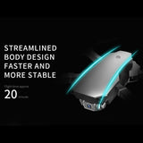 H702 Folding Aerial Drone Aircraft WiFi Real-time Transmission Quadcopter Built-in Battery Folding Aerial Drone