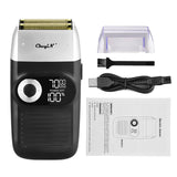 Professional Barber Hair Clipper Men Rechargeable Electric Shaver Beard Nose Ear Trimmer Removal Blad Head Shaving Razor Machine