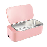 Cleaning machine ultrasonic cleaner 20W 42kHz jewelry glasses makeup brush cleaner 450ml denture cleaning machine