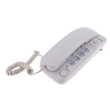 Portable Hanging Corded Phone Home Wall Line Telephone Office Business