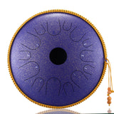 steel Tongue Drum 14 inch 14 tone  Drum Handheld Tank Drum Percussion Instrument Yoga Meditation Beginner Handpan