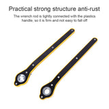 Car Use Labor-saving Jack Ratchet Wrench Garage Tire Wheel Wrench Portable Long Handle Wrench