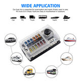 Universal 12 Way  wide voltage and super current fuse box,Can be installed on cars, Yueshu, motorhomes, buses, yachts, boats