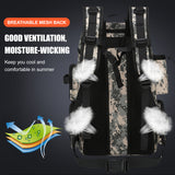 Fishing Tackle Backpack with 3 Fishing Tackle Trays Boxes Waterproof Fishing Tackle Storage Bag Organizer Bag for fishing