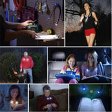 Handsfree Led Neck Light Hug Light Book Reading Lamp Novelty Led Night Light Battery Operated LED Lamp Neck