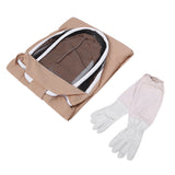 Professional Ventilated Full Body Beekeeping Bee Keeping Suit with Leather Gloves