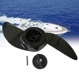 Marine 2 Blades Easy Install Boat Propeller Fishing Outdoor Stable Electric Engine Outboard Motor Practical For Haibo ET34L