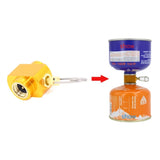 Outdoor Camping Stove Gas Charging Conversion Connector Accessory Gas filling Cylinder Cylinder Refill Adapter Camping Equipment