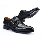 Handmade Crocodile Leather Dress Shoes 6037A