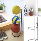 Home Frame Ball Stand - Storage Equipment Organizer Sports Rack Suitable For Basketball And Football