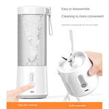 450ML Rechargeable Mixers Fruit Juicers Mixer 6 Blades Portable Electric Juicers Maker Fruit Blender Fruits Extractors