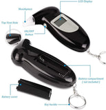 Handheld Backlight Digital Alcohol Tester Digital Alcohol Breath Tester Breathalyzer Analyzer LCD Detector Backlight Light