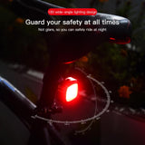 5 Modes Smart Brake Sensor Bicycle LED Taillight Bike Rear Night Light Lantern Bicycle Lights Bicycle Accessories