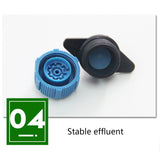 200 Pcs Irrigation Dropper Emitter Pressure Compensating Dripper Hose Drip Head for Horticulture Agricultural Production