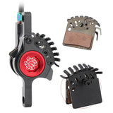 IIIPRO CNC aluminum Bike Hydraulic Disc Brake Calipers  mtb Mountain Bicycle Oil Disc Brake 426g Bikes parts black,red,sliver
