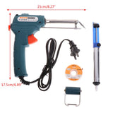 110/220V 60W Automatic Send Tin Gun Electric Soldering Iron Rework Station Desoldering Pump Welding Tools US/EU Plug
