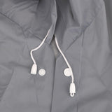 22    5 Colors Hooded Ponchos Transparent Raincoat EVA Elastic Cuffs Women Men Outdoor Travel Rain Cover Waterproof Camping