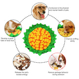 Pet Food Bowl Anti-choking Dog Bowl Training Mat Sniff Pad Dogs Snuffle Leak Food Anti Choking Mat Feeding Intelligence Mat
