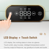 Portable Electric Heating Lunch Box Multifunctional Cooking Pot Barbecue Machine Hot Pot Frying Pan Oven Household Cooking Rice