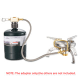 1L Propane Fuel Tank Adapter Lindal Valve Output Camping Stove Tank Converter