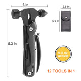 Mini Emergency Hammer, Unique Christmas Gifts for Dad Men Women, Cool Stocking Stuffers for Camping Hiking Household