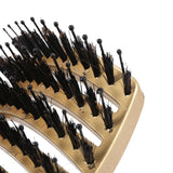 Boar Bristle Hair Brush-Curved And Vented Detangling Hair Brush For Women Long,Thick,Thin Curly Hair Vent Brush Gift Kit