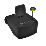 RC 800D Pro 5.8G 40CH Diversity FPV Goggles 5 Inch 800*480 Video with Super HD DVR Resolution Built-in Battery For Rc Drone