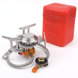 Outdoor windproof stove, portable camping stove, picnic stove, outdoor equipment, split gas stove, high mountain fire