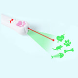 Interactive Pet Cat Laser Toy LED infrared USB Rechargeable 5 Patterns Funny toys for Cats Dogs Accessories for dropshipping