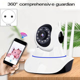 Indoor Security Camera 1080P Full HD WiFi Wireless Camera with Auto Motion Tracking 2CH Audio for Pets Babies