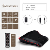 Multi-functional Kneading Cervical Vibration Massager Neck Shoulder Waist Full-body Car Home Duel-use Gift Large Massager Pillow