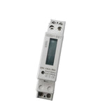 50Hz 220V Single Phase Electricity Meter Energy Meter DIN Rail Meter with LCD Digital Display 32A Plastic