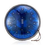 13 Inch 15 Tone Steel Tongue Drum Hand Drum  D Tone Ethereal Drum Yoga Meditation Percussion Instrument Bring Specialty Drum Bag