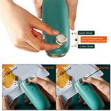Mini Bag Sealer Portable Handheld Mini Heat Sealer Kitchen Sealing Machine for Chip Bags, Plastic Food Storage Bags, Snack &amp; Cer